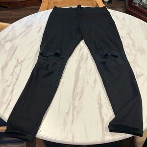 Tantrum Ink Distressed Leggings